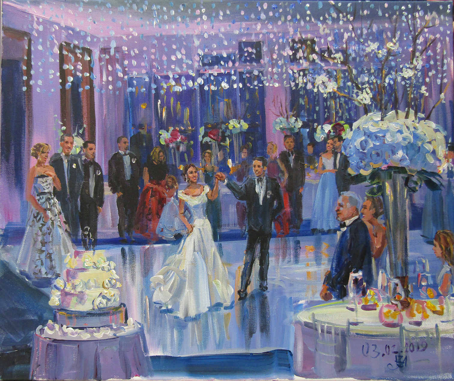 wedding-painting-by-vesna-at-royal-sonesta-boston